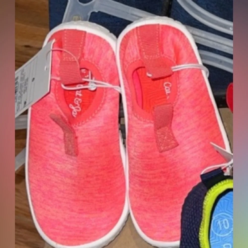 Water‎ Shoes Bundle blue and red or coral / pink NWT